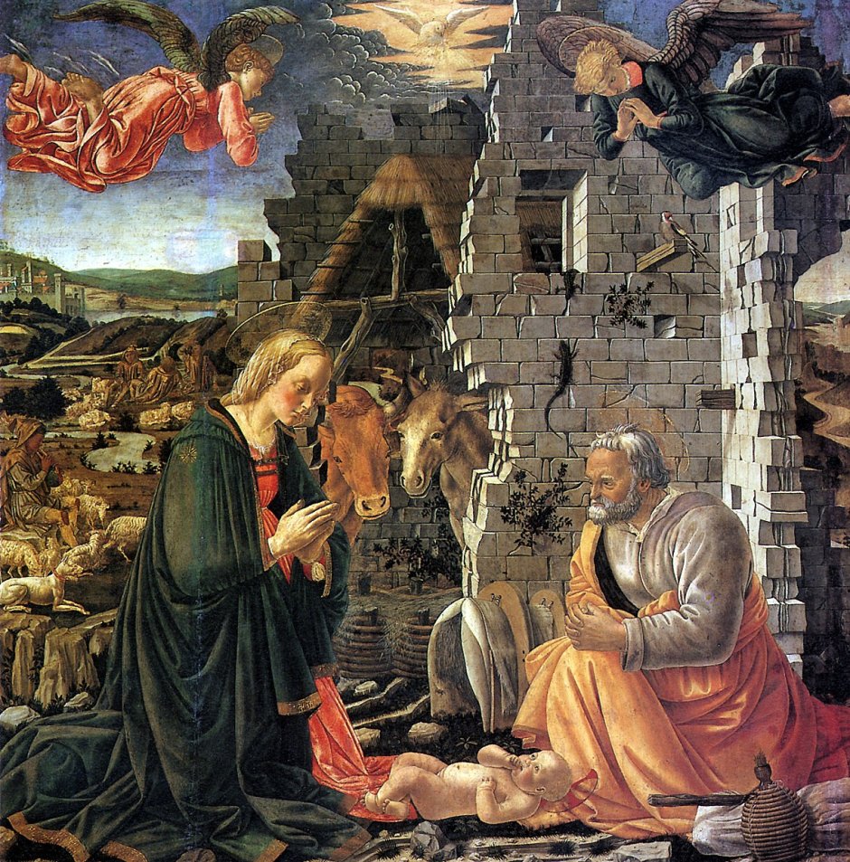 Вильям-Адольф бугро Дева Мария с ангелами