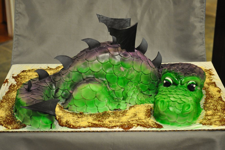Детские торты с драконами