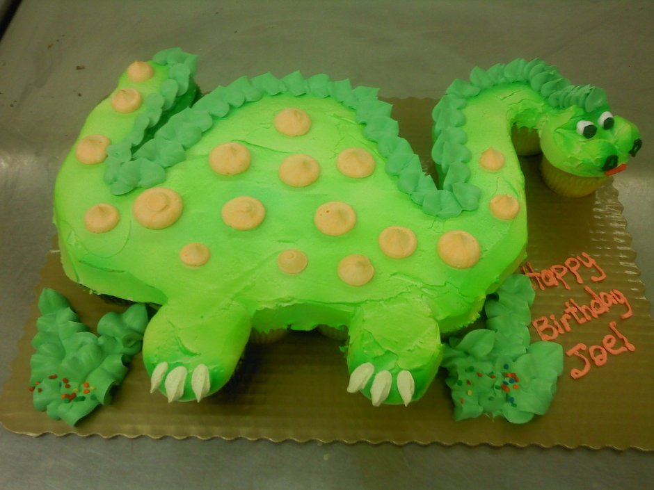 Торт Динозаврик кремовый
