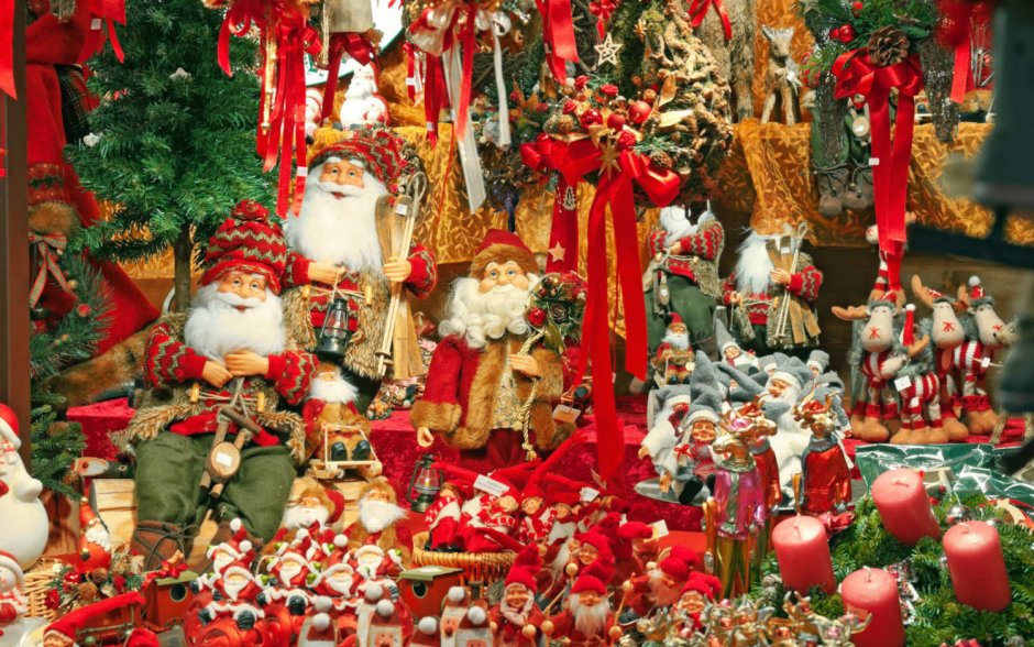 Украшения на Рождество в Германии