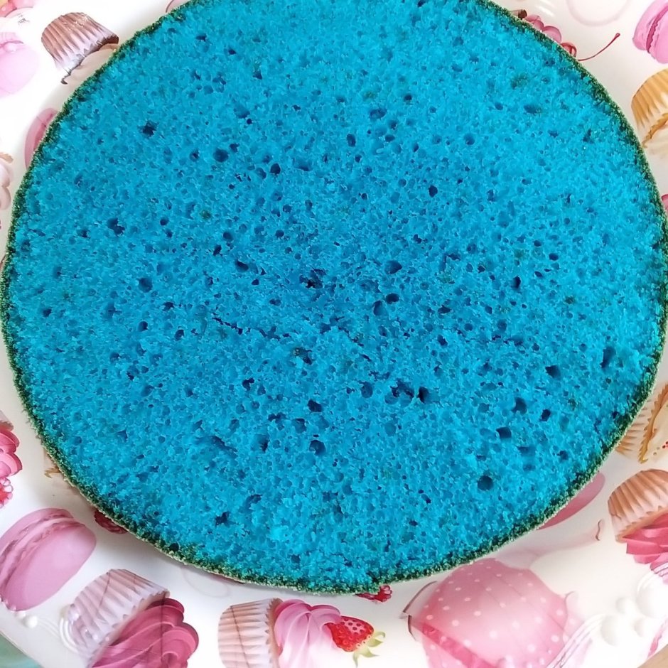 Торт синий бархат
