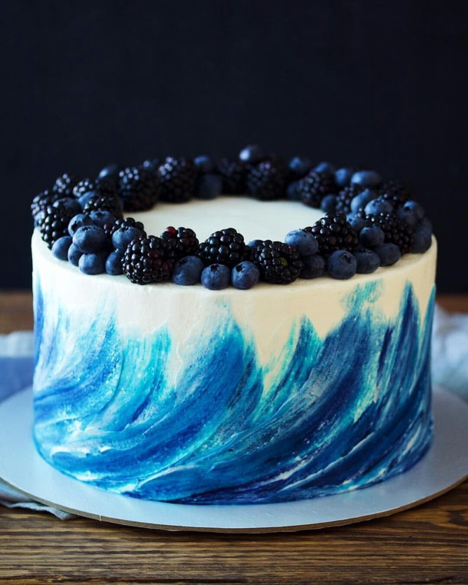 Торт синий бархат 12 кусков, 1,4 кг