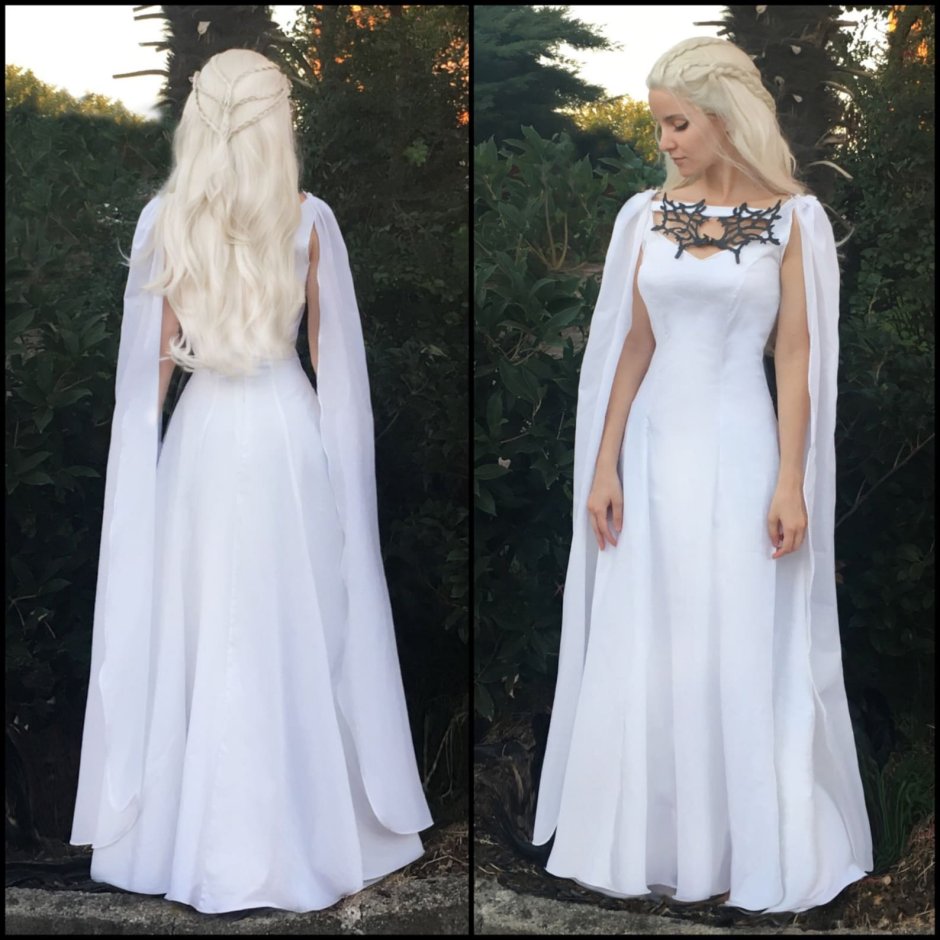 Средневековое свадебное платье