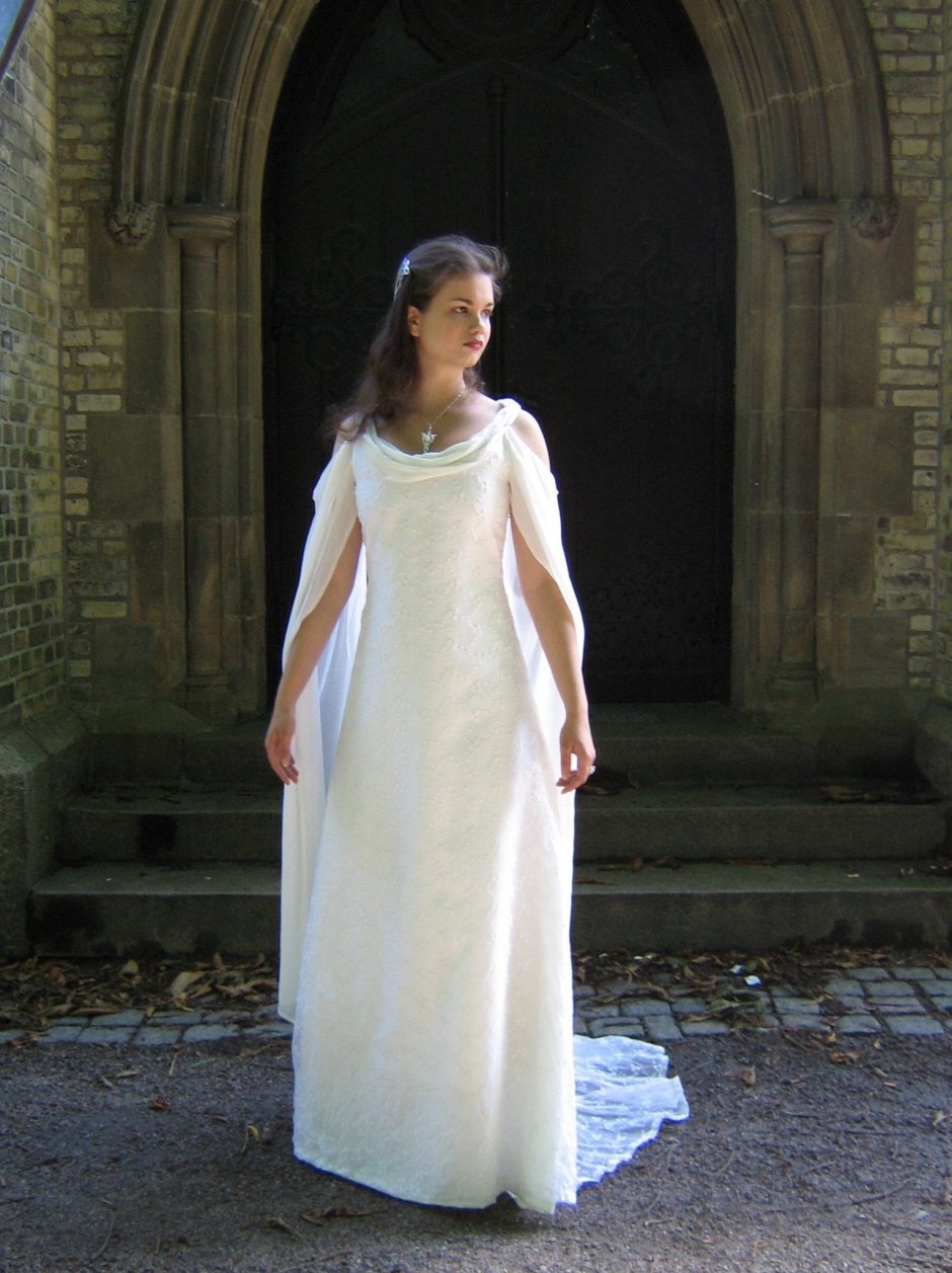 Свадебное платье Эльфийское Elven Style Dress