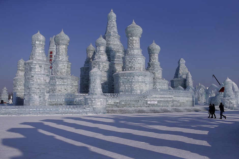 Фестиваль скульптур из льда Харбин