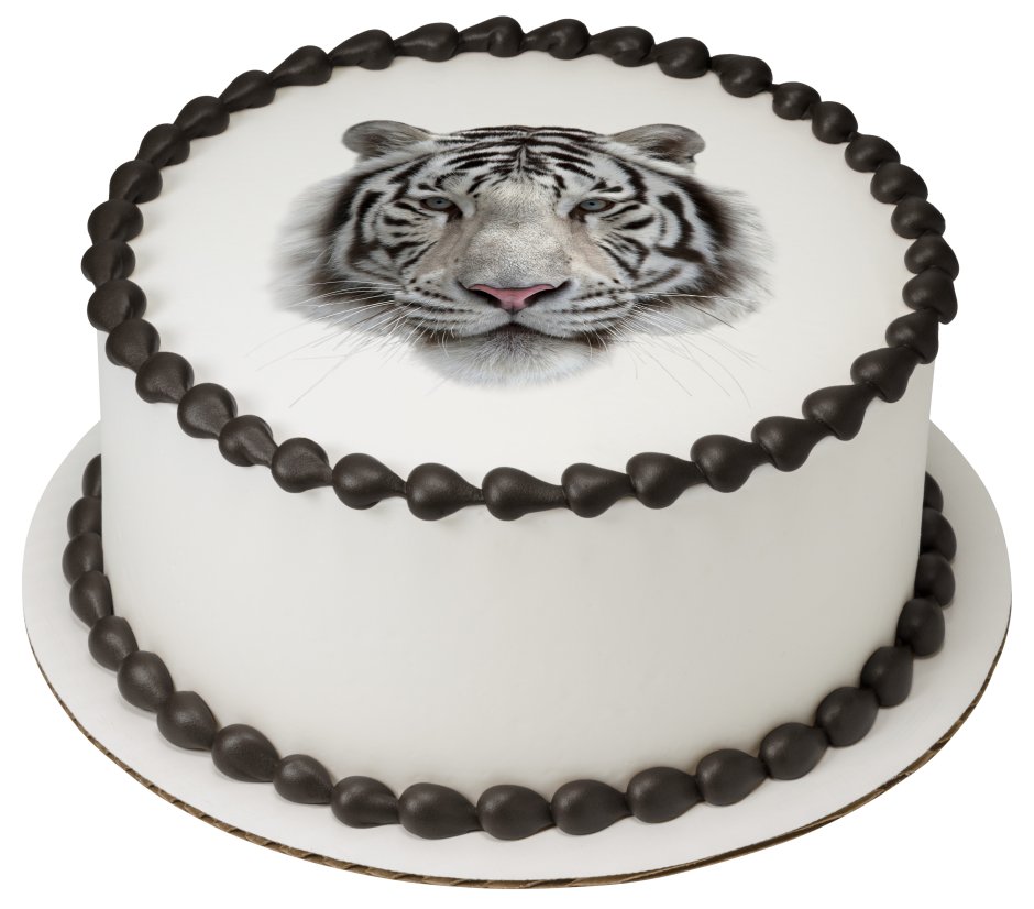 Свадебный торт с тиграми