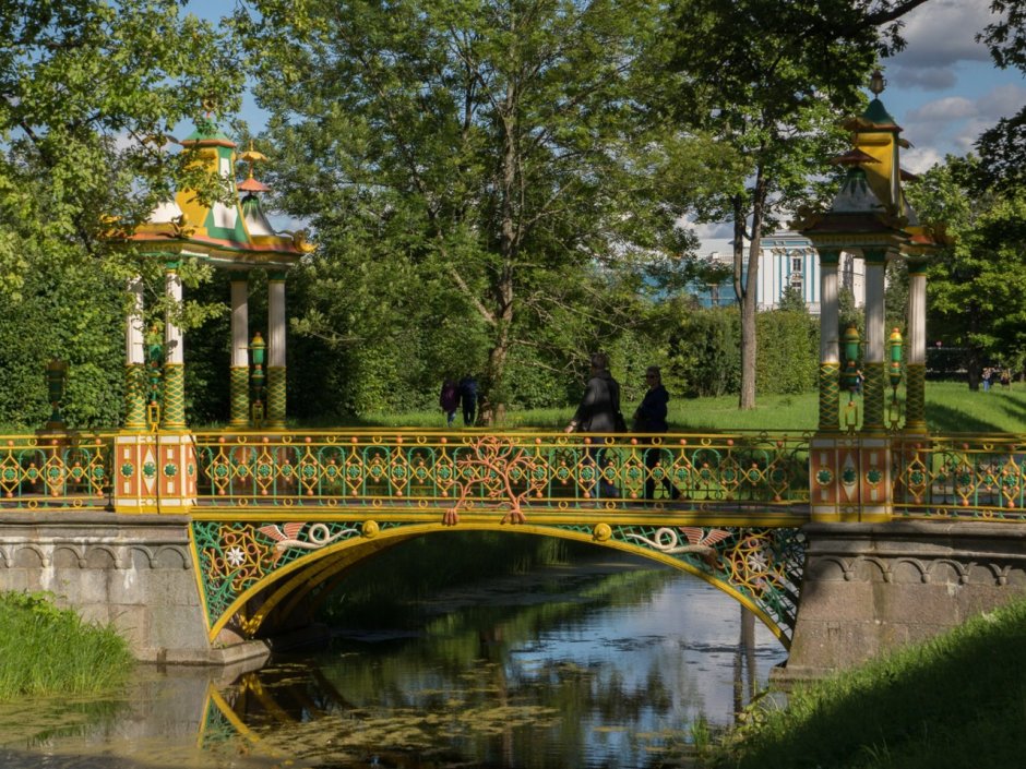 Александровский сад Екатерининский дворец