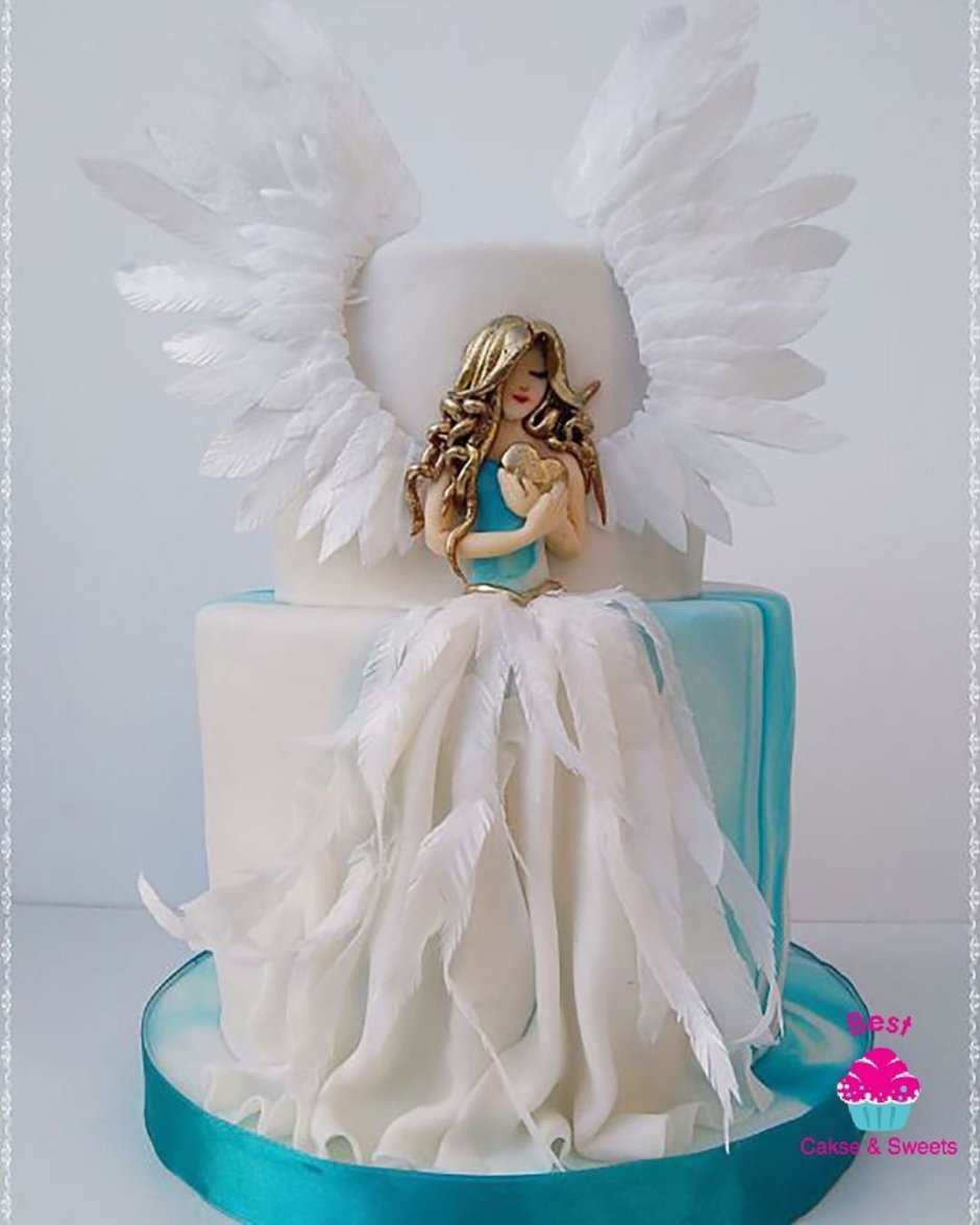 Тортик с ангелочком