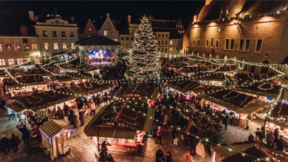 Рига Латвия Рождество