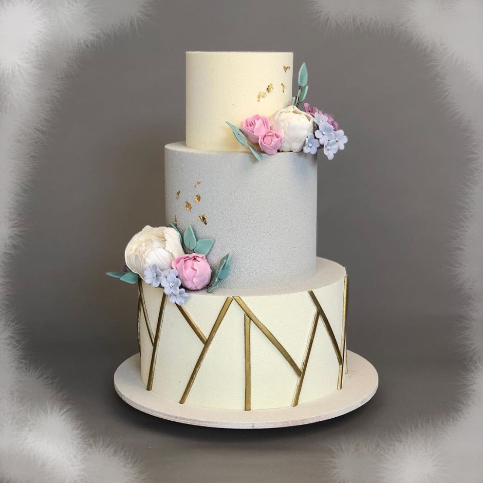 Свадебный торт двух