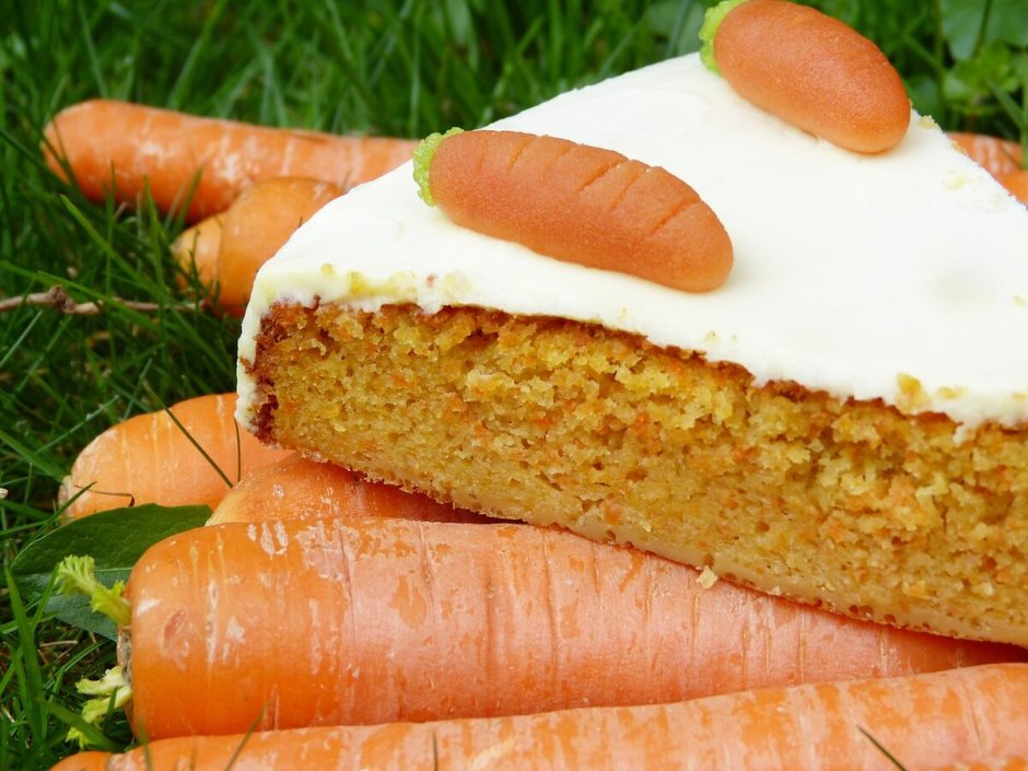 Морковный торт «орешник»