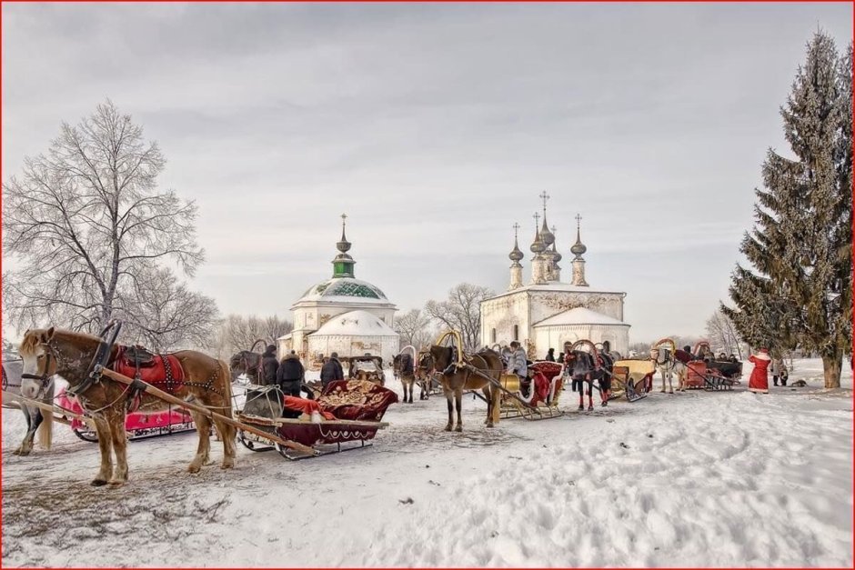 Зима Коломна Коломенский Кремль