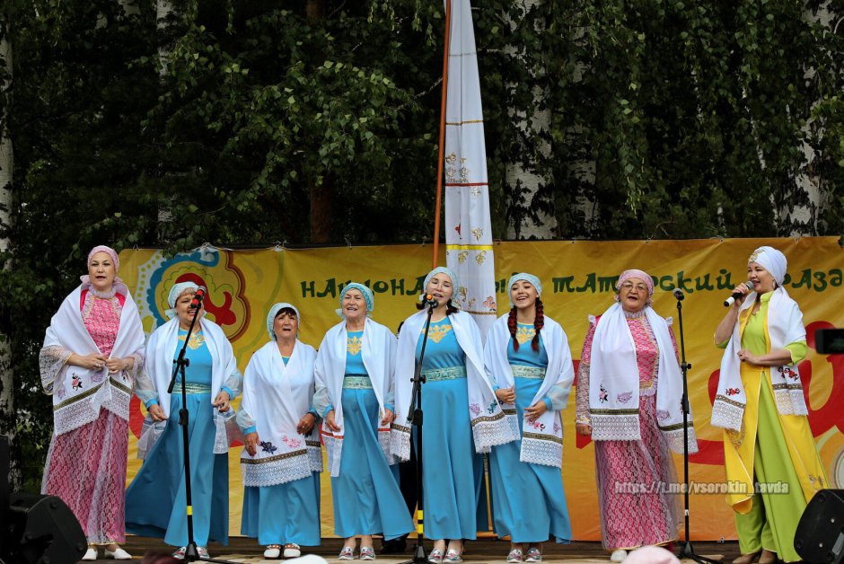 Традиции Татаров Сабантуй