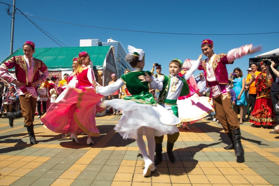 Татарский праздник в июле