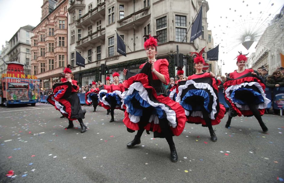 Новогодний парад в Великобритании