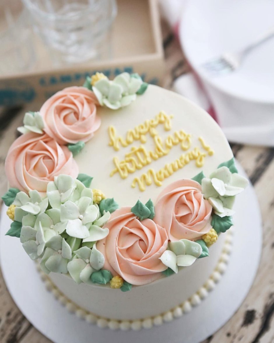 Красивые тортики на день рождения женщине