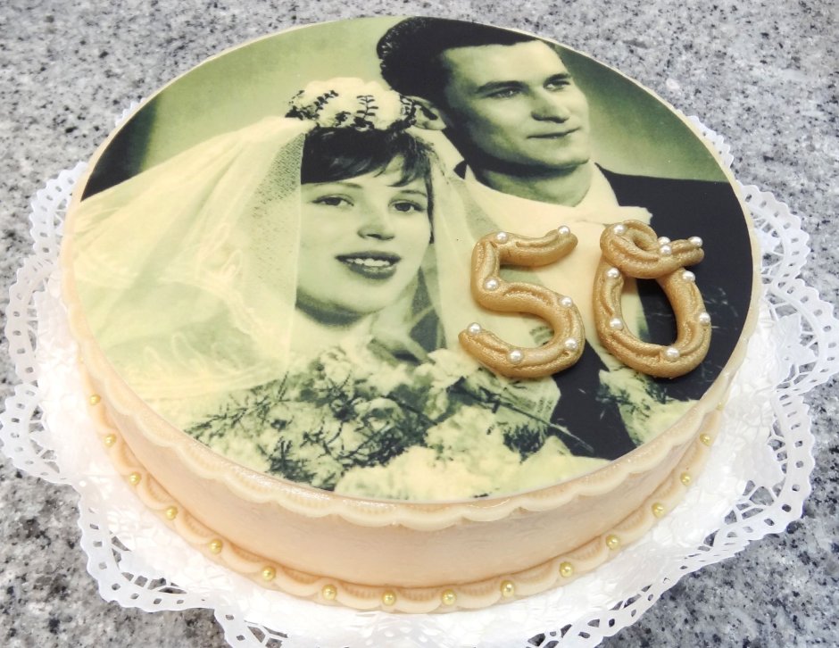 Торт на 50 лет свадьбы родителям