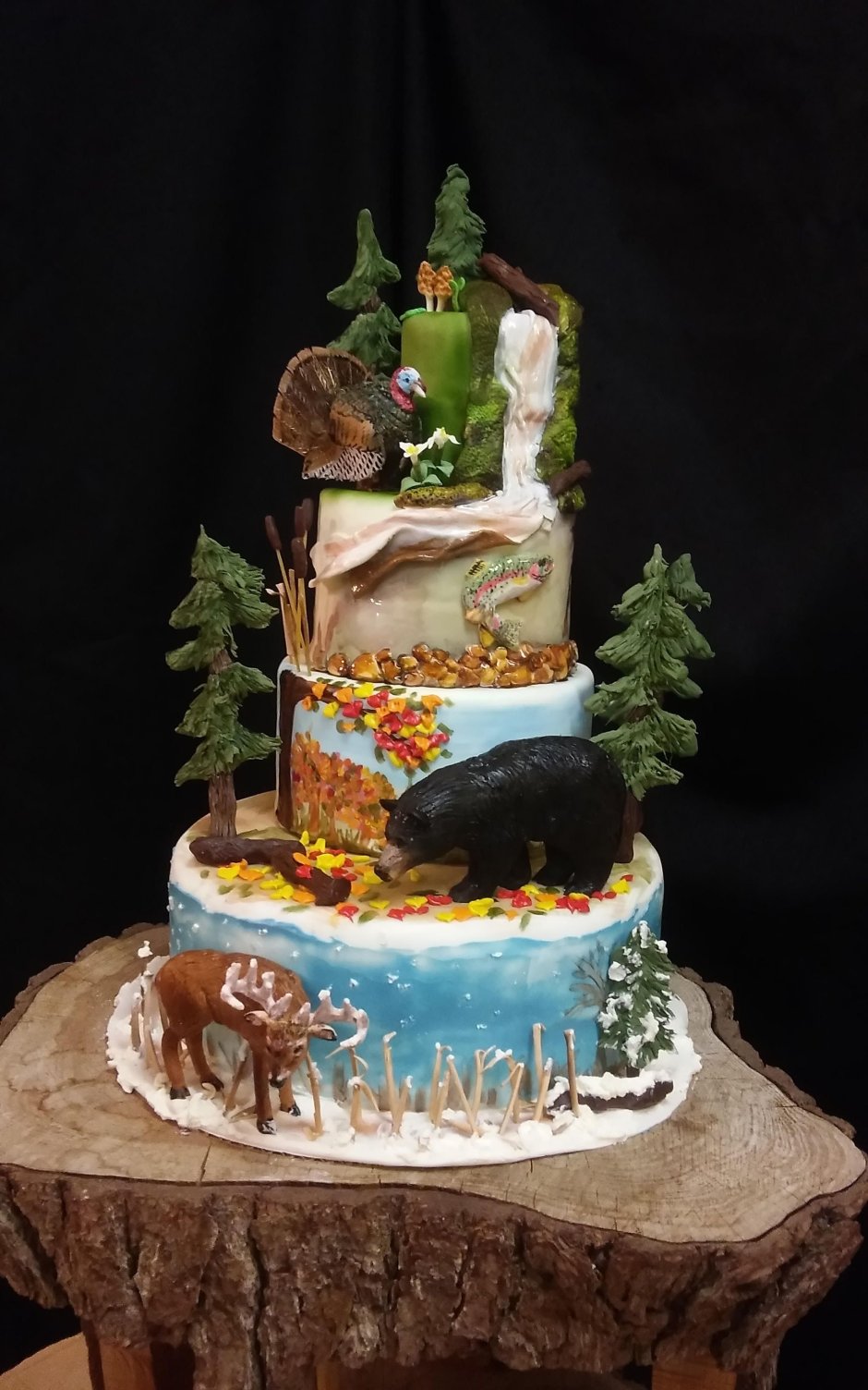 Торт для любителя природы