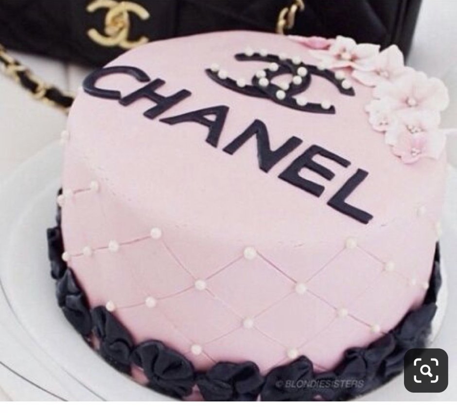 Торт в стиле Шанель