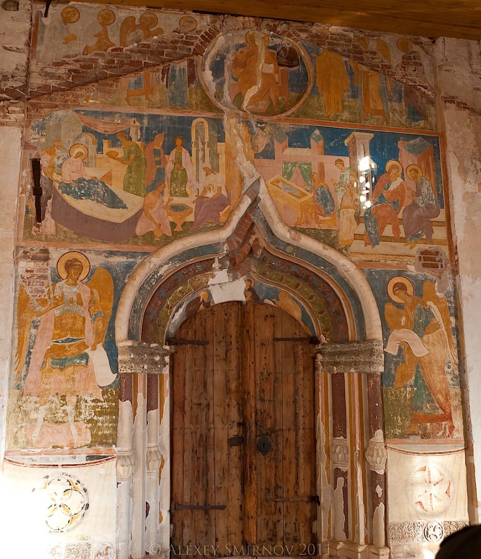 Ферапонтов Белозерский монастырь внутри