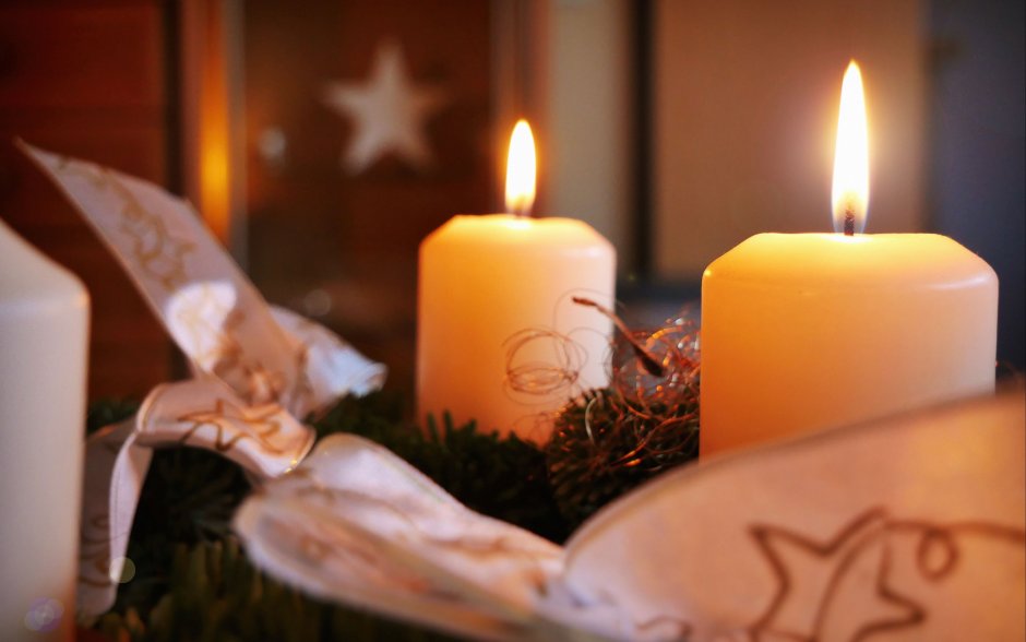 Рождественские свечи на СТО