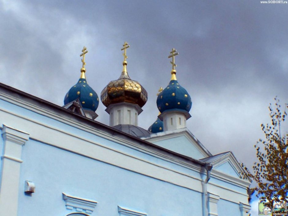 Церковь Гнилицы Нижний Новгород картина