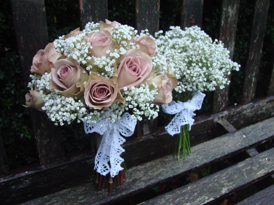 Букет невесты "роза"