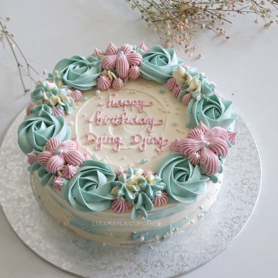 Дизайн торта для бабушки