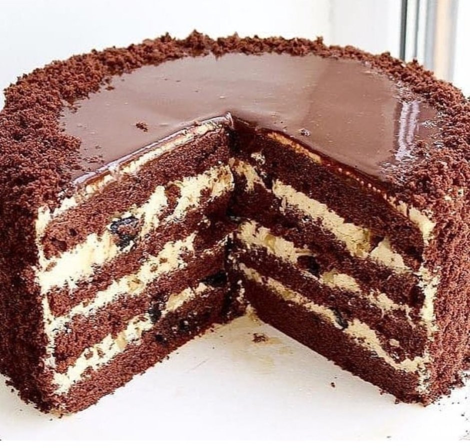 Идеальный шоколадный бисквит для торта