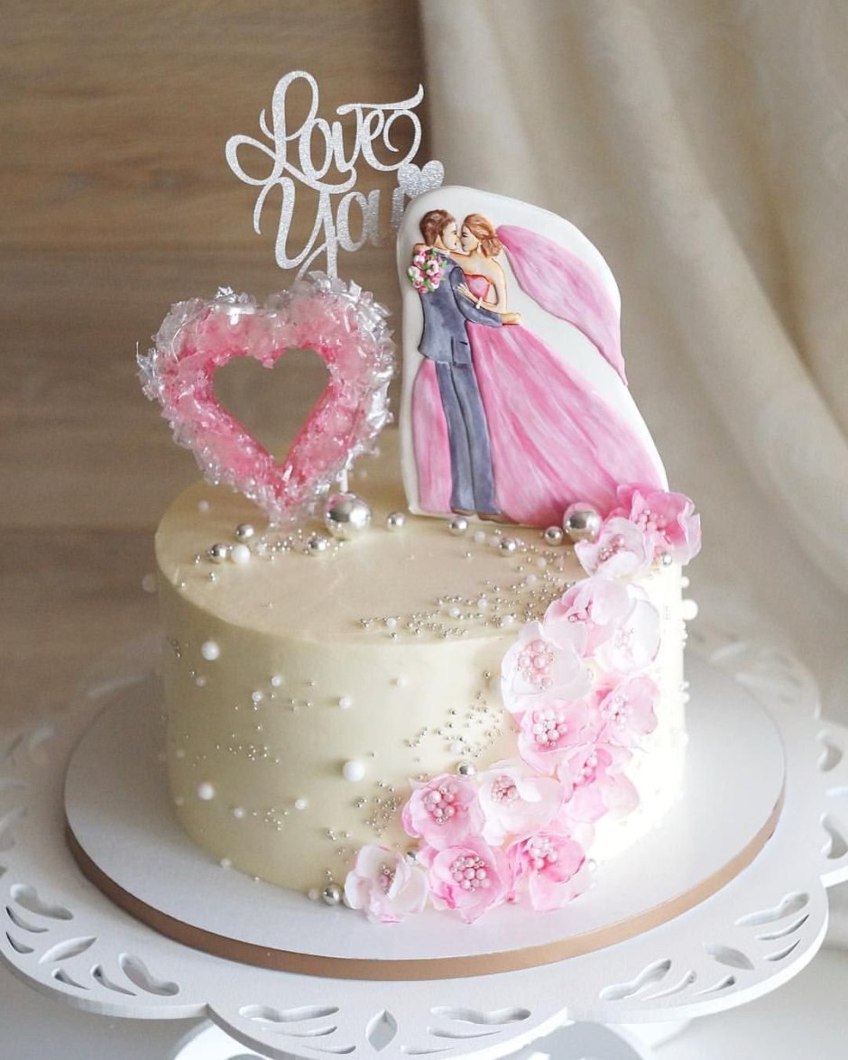 Торт на 13 лет свадьбы