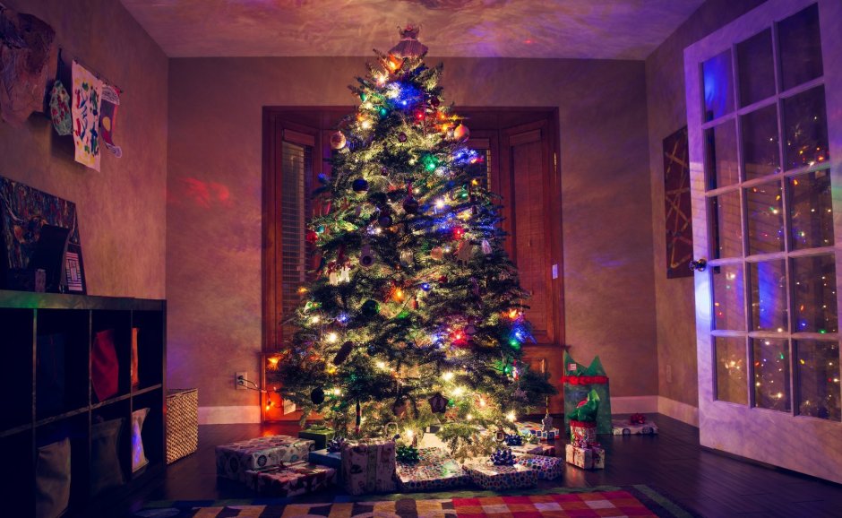 Новогодняя елка для адвент календаря