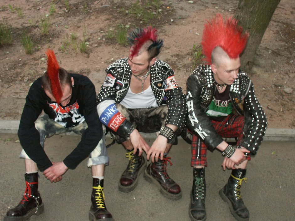 Панк рок группа скинхеды
