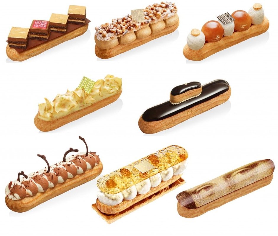 Эклеры Maitre choux в коробке