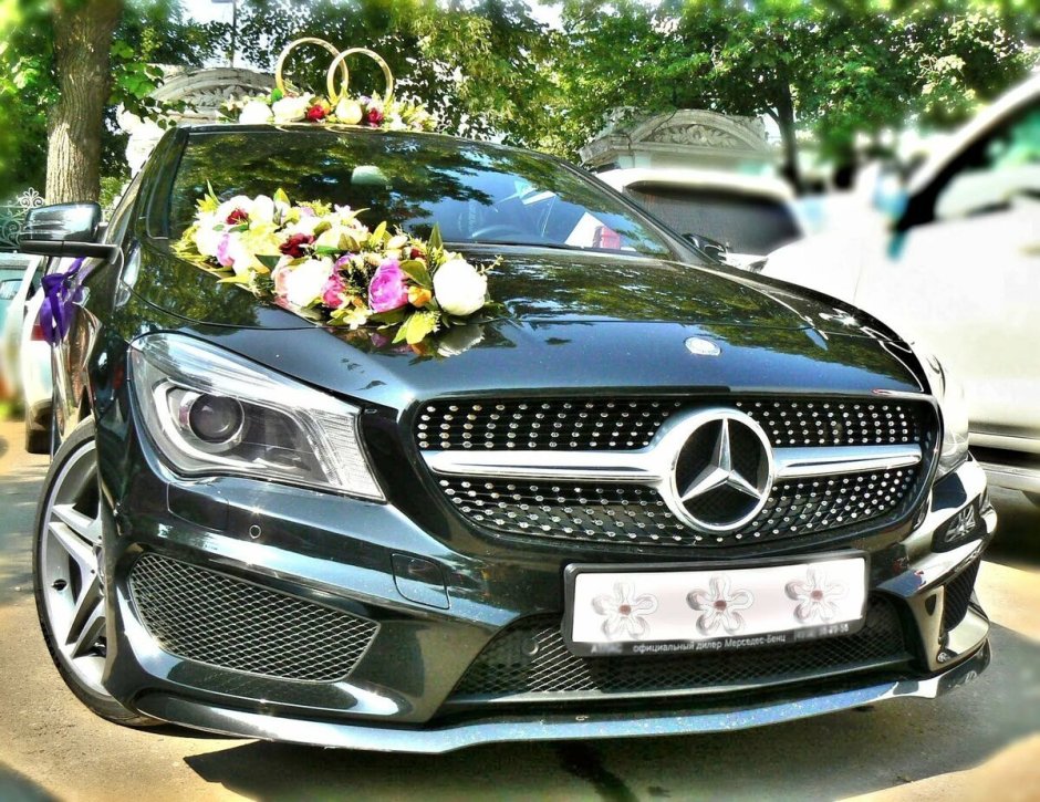 Свадебный кортеж Mercedes
