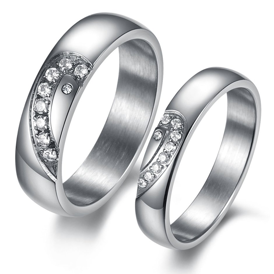 Свадебные кольца парные