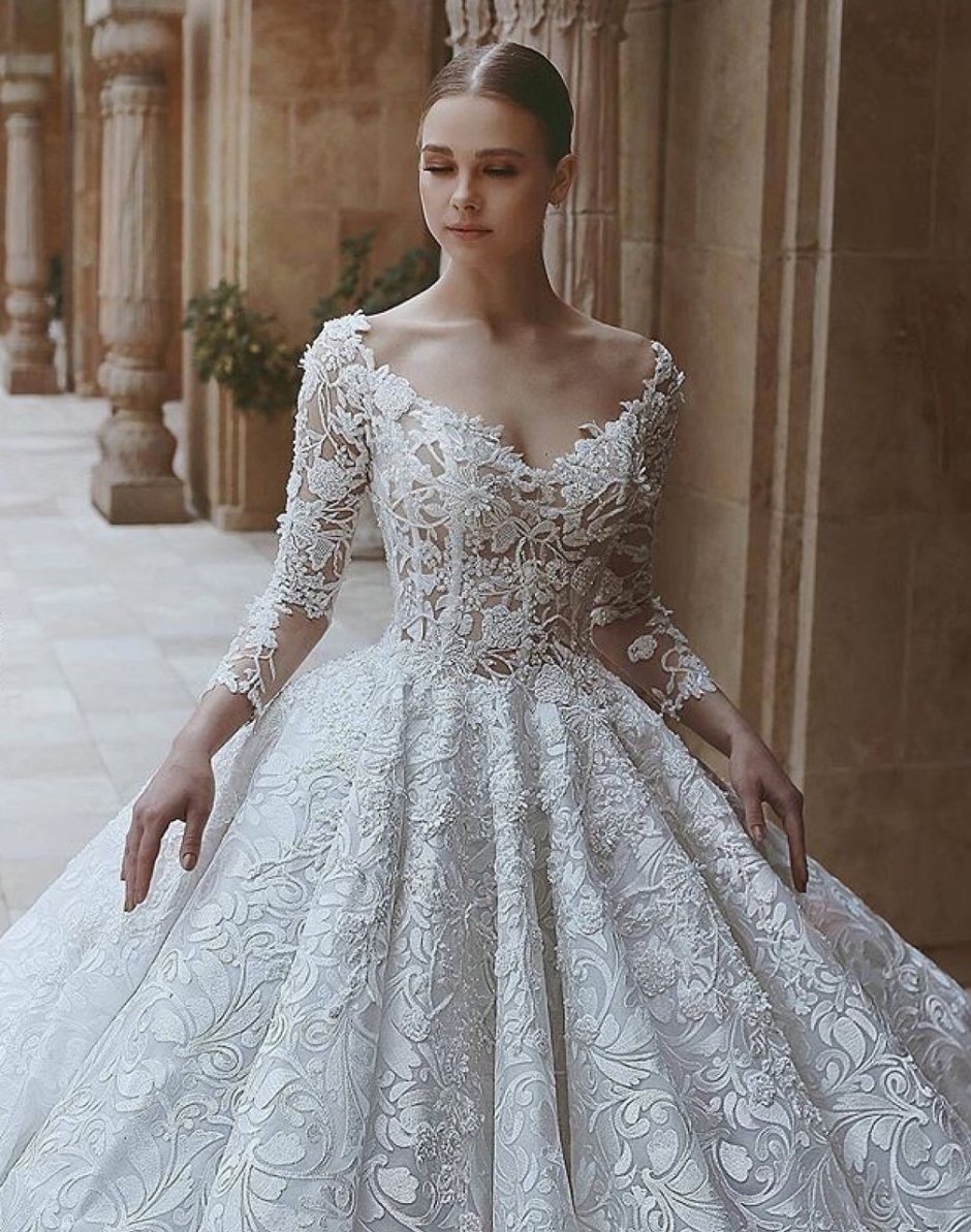 Свадебное платье в английском стиле