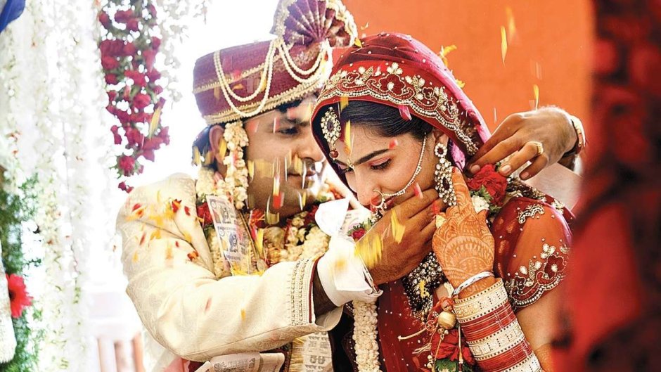 Индийская свадьба руки