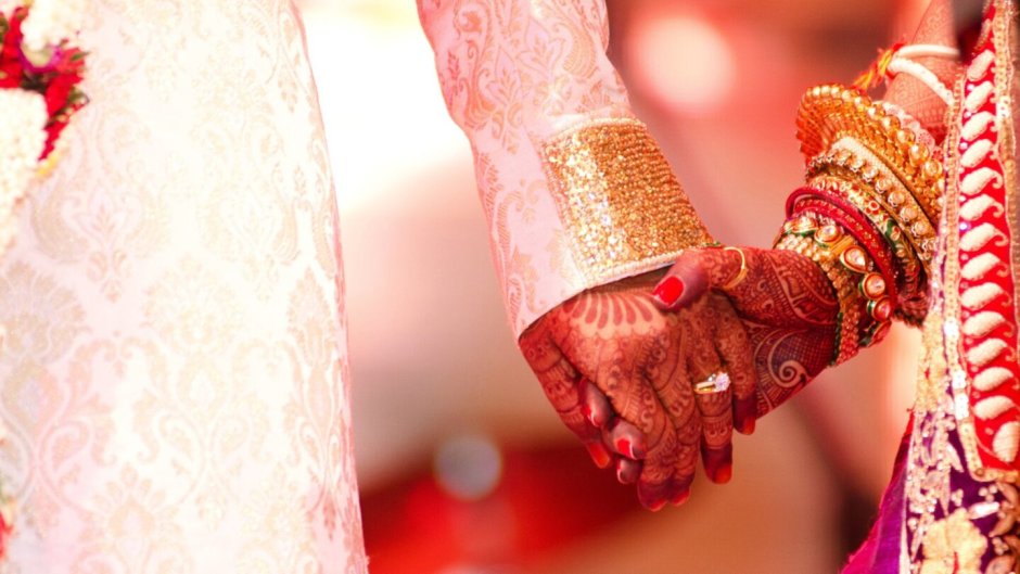 Индийская свадьба фон
