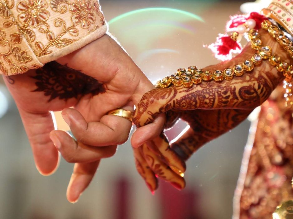 Индийская свадьба картина