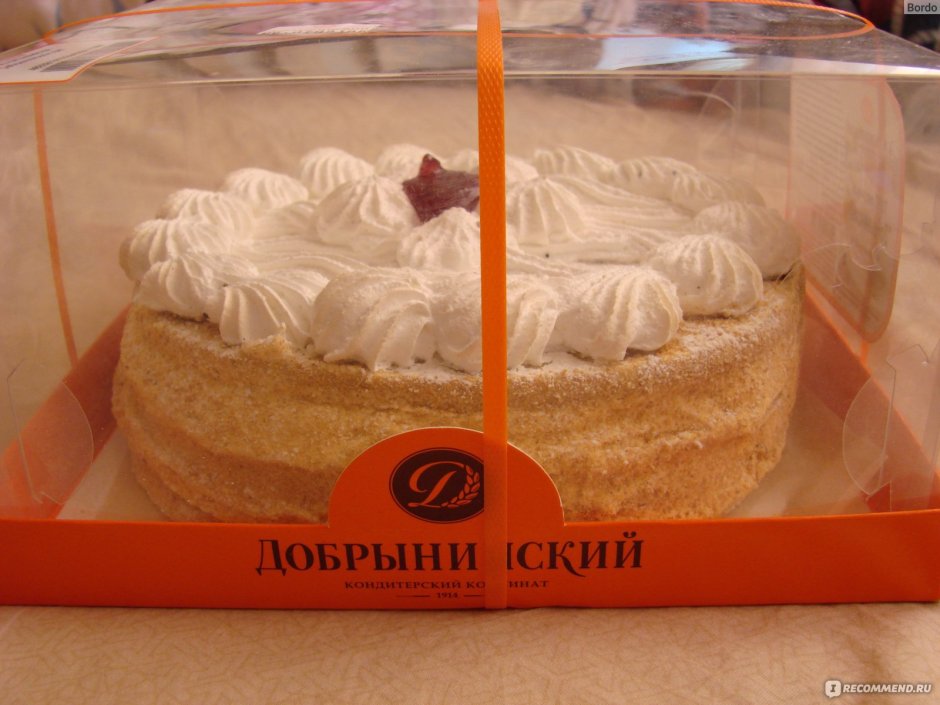 Торт медовик песочный Добрынинский
