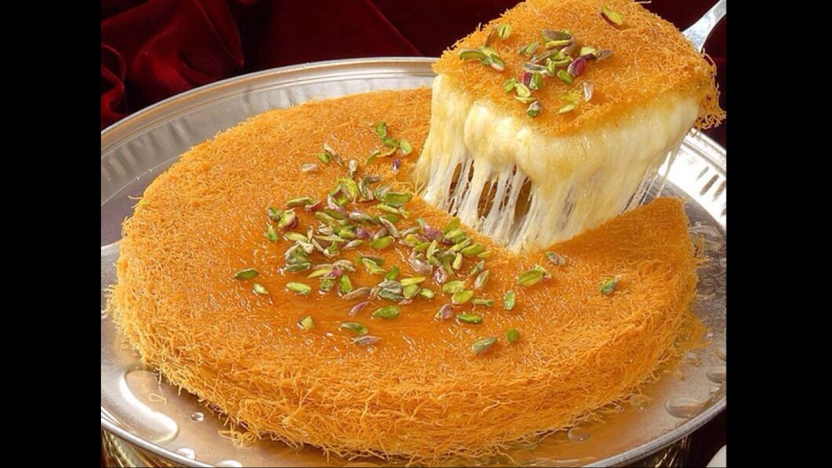 Турецкий десерт кюнефе