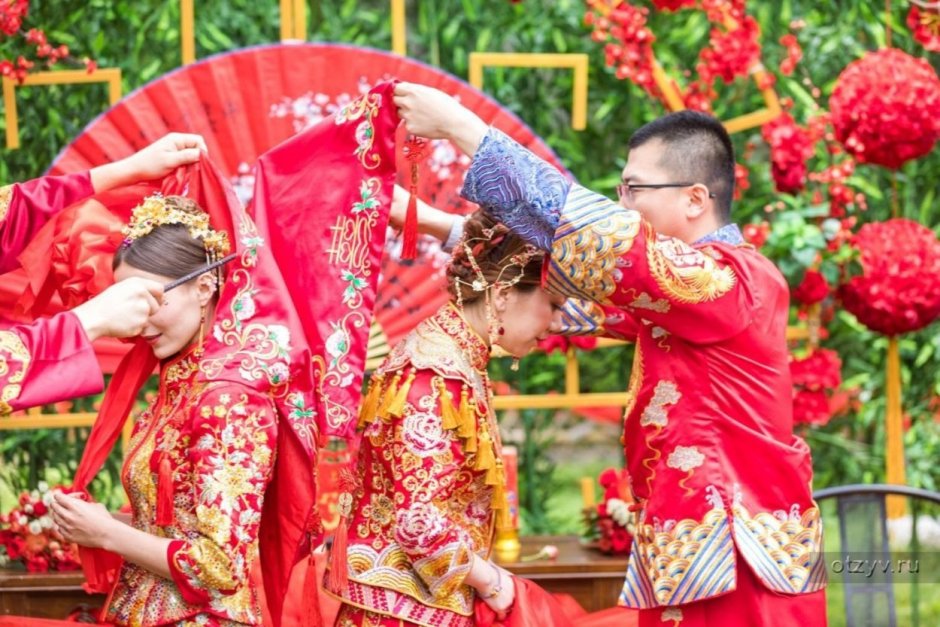 Свадебные обряды в Китае
