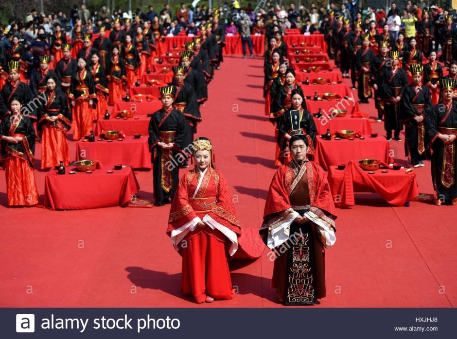 Свадебная церемония в Китае