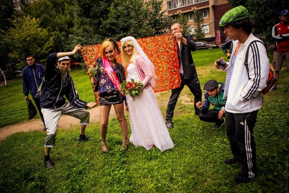 Необычные Свадебные костюмы