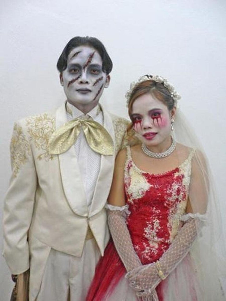 Нелепые Свадебные костюмы