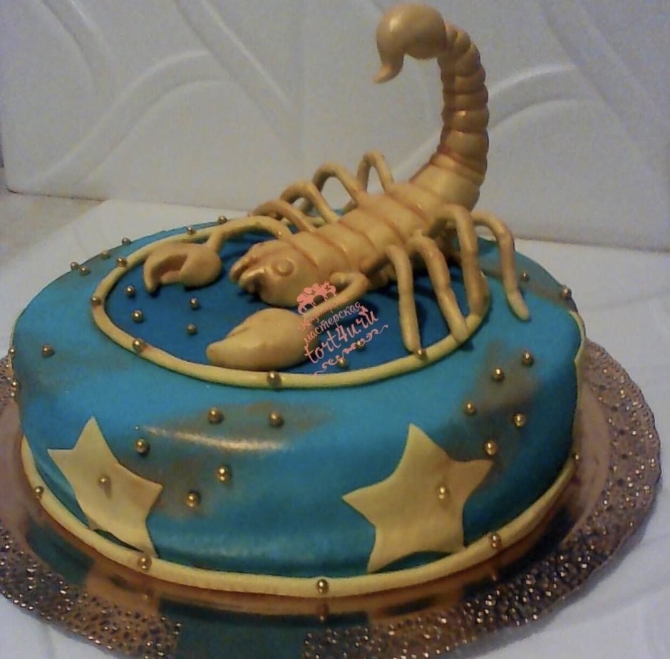Scorpio Cake