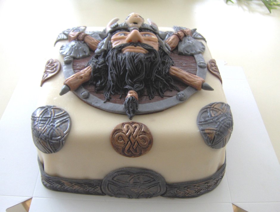 Торт в стиле викингов