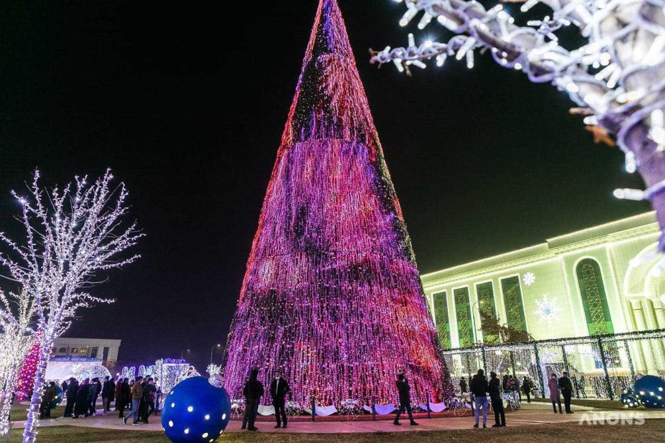 Новогодний Ташкент 2021