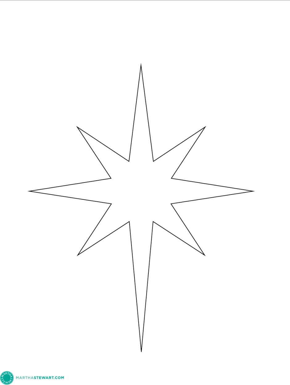 Макет Вифлеемской звезды