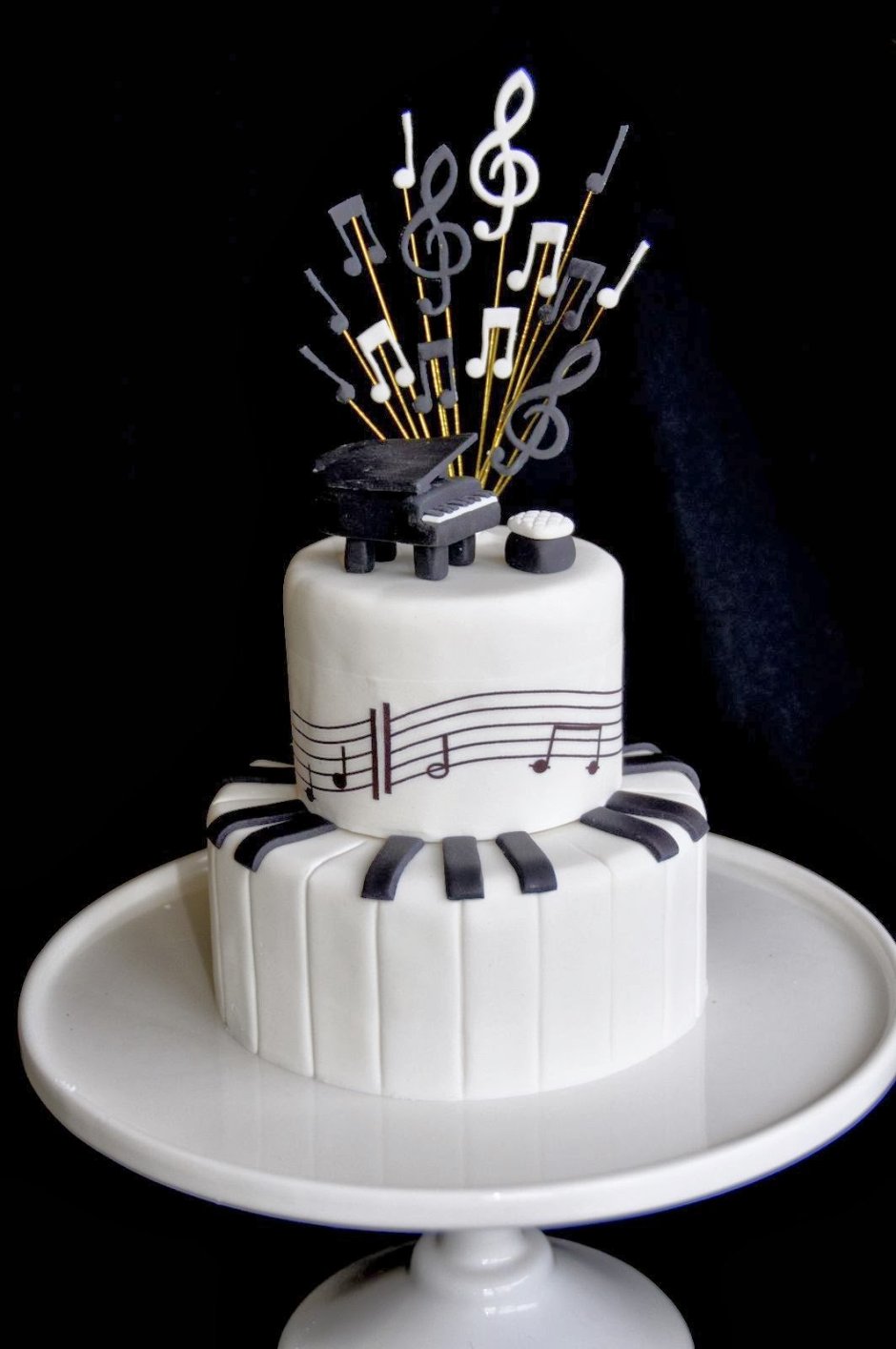 Украшение торта для музыканта